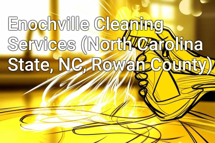 Enochville Cleaning Services (North Carolina State, NC, Rowan County)