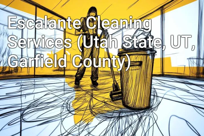 Escalante Cleaning Services (Utah State, UT, Garfield County)