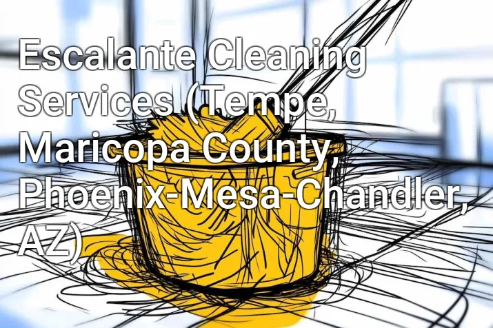 Escalante Cleaning Services (Tempe, Maricopa County, Phoenix-Mesa-Chandler, AZ)