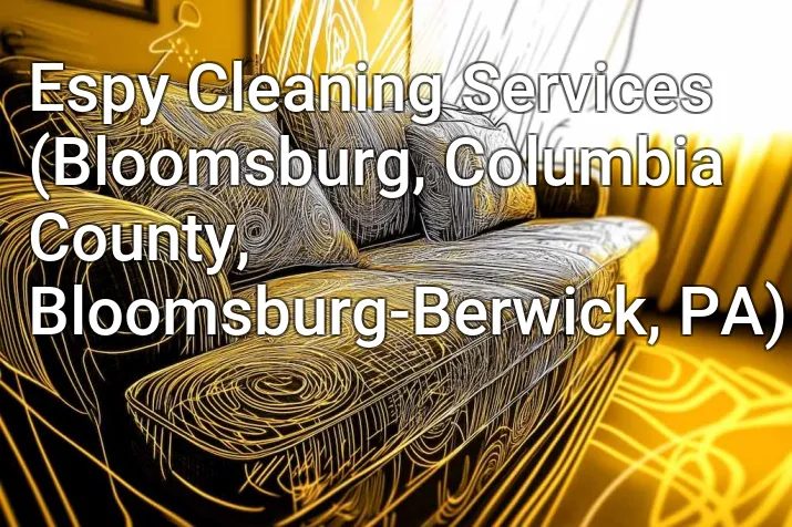 Espy Cleaning Services (Bloomsburg, Columbia County, Bloomsburg-Berwick, PA)