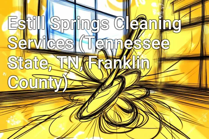 Estill Springs Cleaning Services (Tennessee State, TN, Franklin County)
