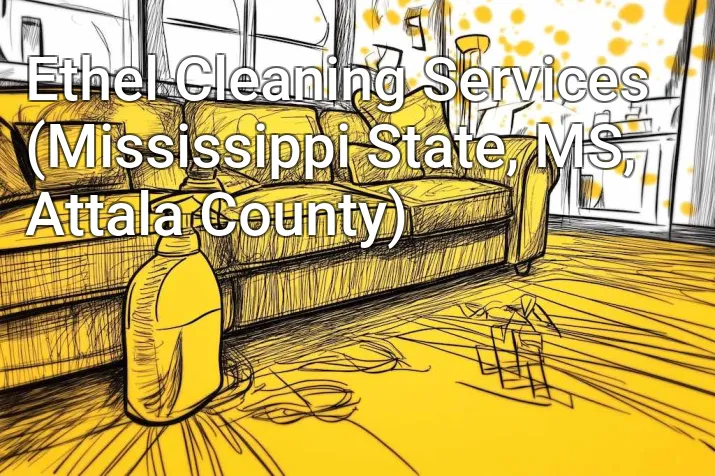 Ethel Cleaning Services (Mississippi State, MS, Attala County)