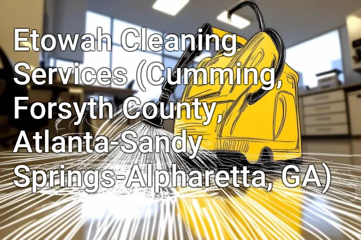 Etowah Cleaning Services (Cumming, Forsyth County, Atlanta-Sandy Springs-Alpharetta, GA)