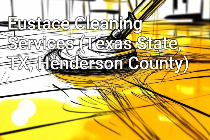 Eustace Cleaning Services (Texas State, TX, Henderson County)
