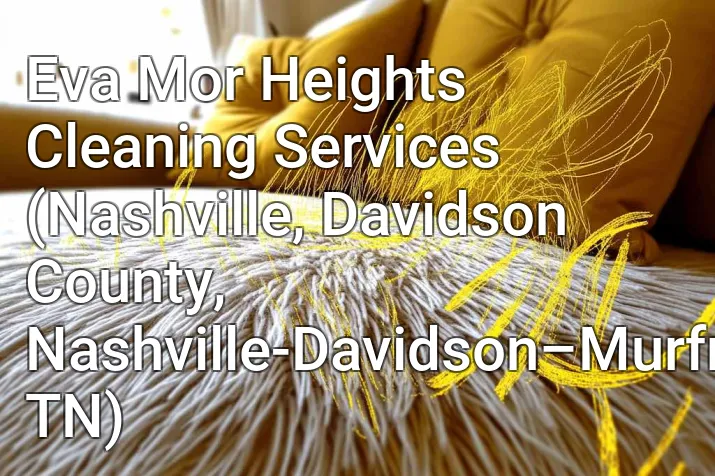 Eva Mor Heights Cleaning Services (Nashville, Davidson County, Nashville-Davidson–Murfreesboro–Franklin, TN)