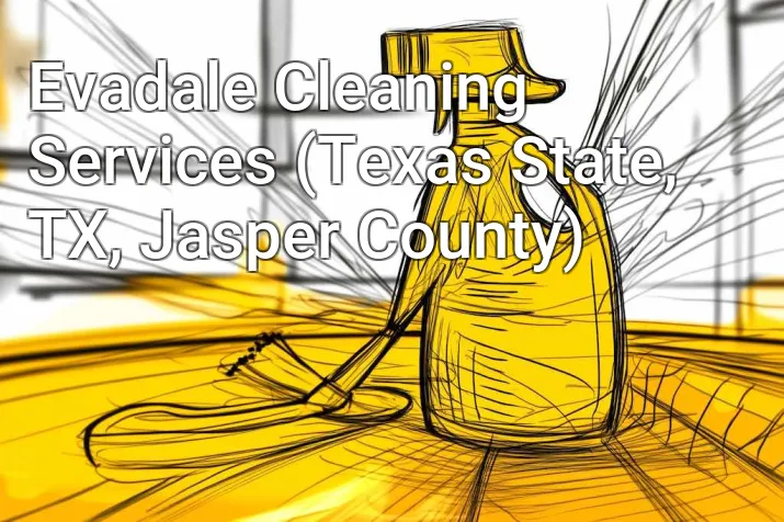 Evadale Cleaning Services (Texas State, TX, Jasper County)