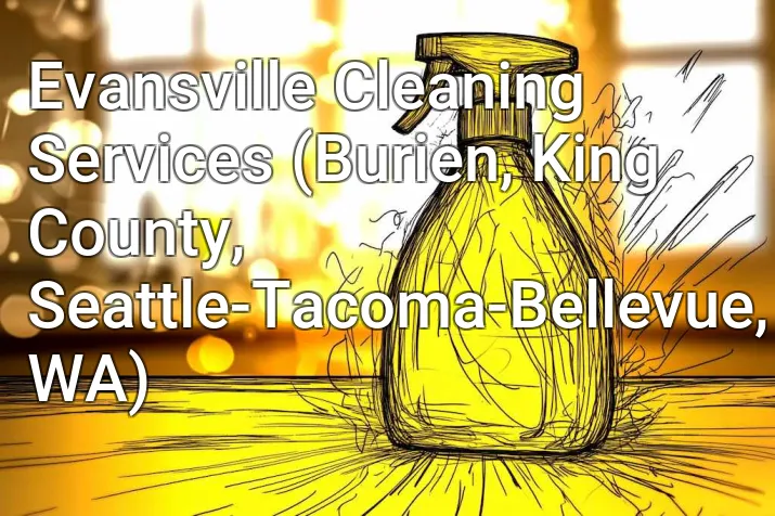 Evansville Cleaning Services (Burien, King County, Seattle-Tacoma-Bellevue, WA)