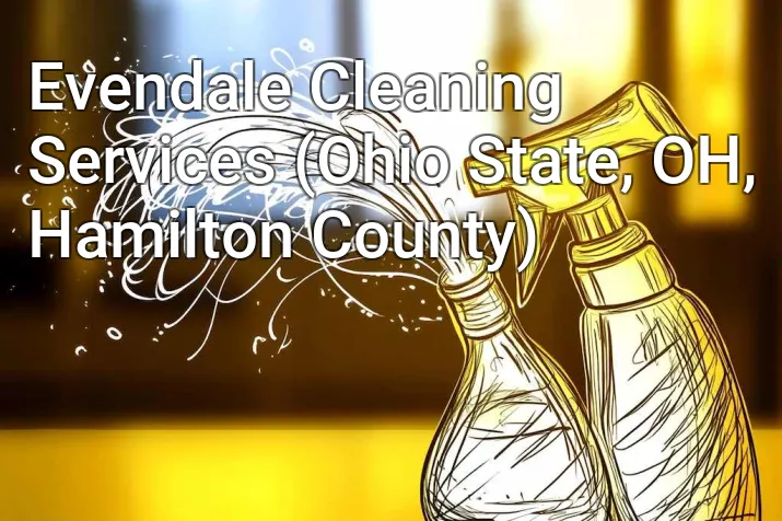 Evendale Cleaning Services (Ohio State, OH, Hamilton County)