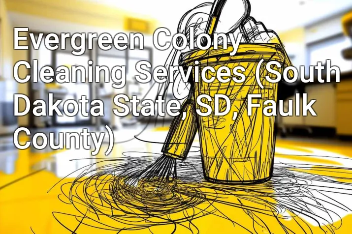 Evergreen Colony Cleaning Services (South Dakota State, SD, Faulk County)