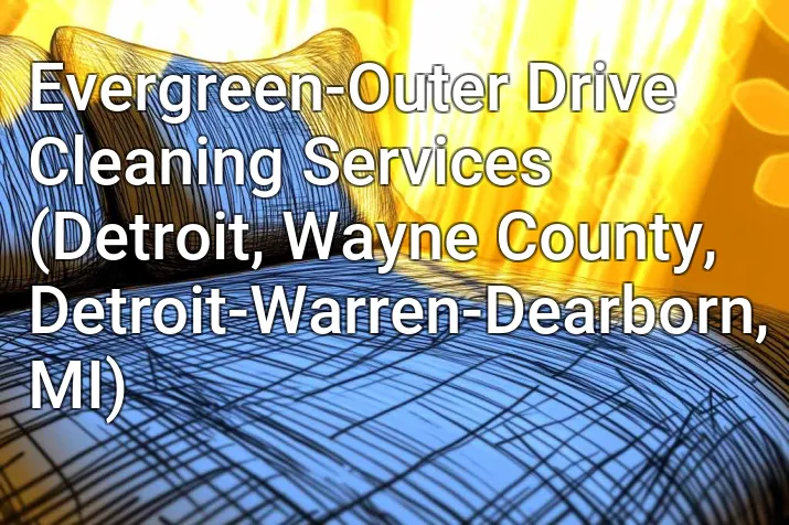 Evergreen-Outer Drive Cleaning Services (Detroit, Wayne County, Detroit-Warren-Dearborn, MI)