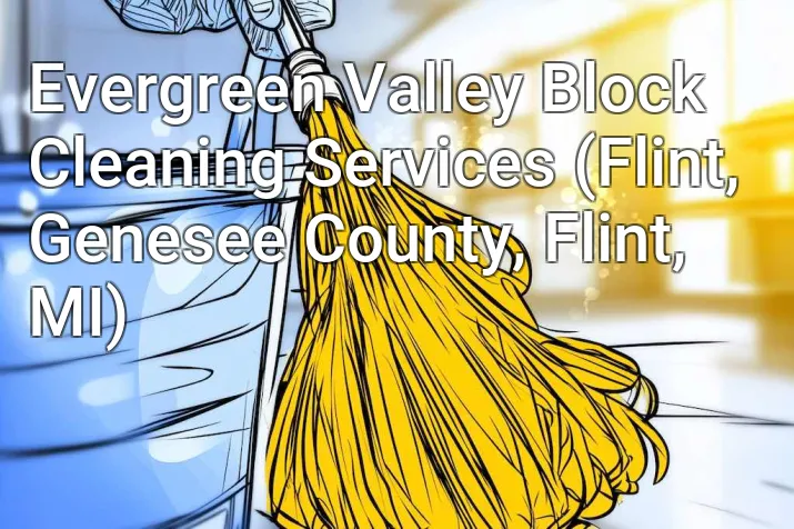 Evergreen Valley Block Cleaning Services (Flint, Genesee County, Flint, MI)