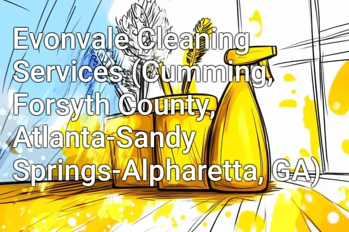 Evonvale Cleaning Services (Cumming, Forsyth County, Atlanta-Sandy Springs-Alpharetta, GA)