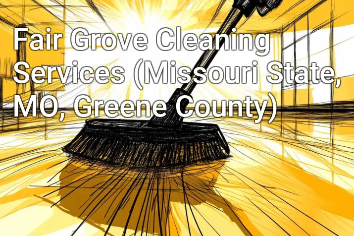 Fair Grove Cleaning Services (Missouri State, MO, Greene County)