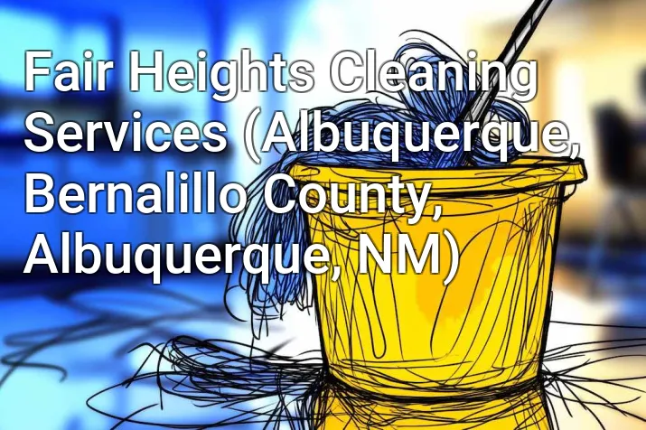 Fair Heights Cleaning Services (Albuquerque, Bernalillo County, Albuquerque, NM)