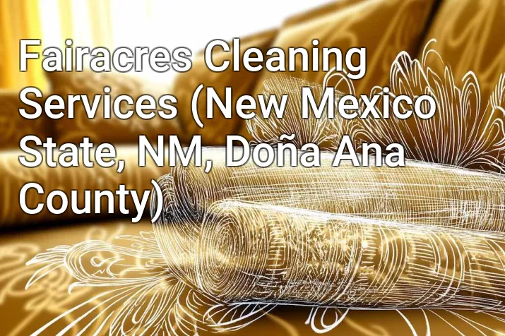 Fairacres Cleaning Services (New Mexico State, NM, Doña Ana County)