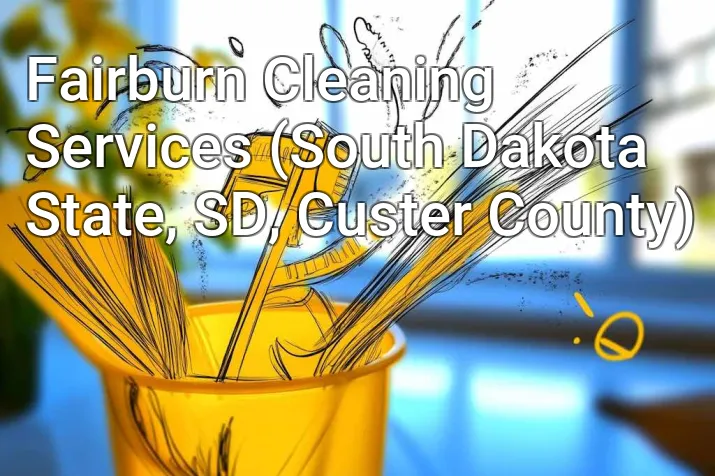 Fairburn Cleaning Services (South Dakota State, SD, Custer County)