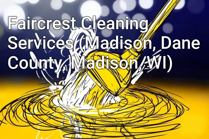 Faircrest Cleaning Services (Madison, Dane County, Madison, WI)