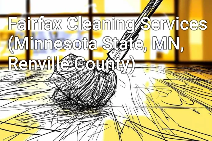 Fairfax Cleaning Services (Minnesota State, MN, Renville County)
