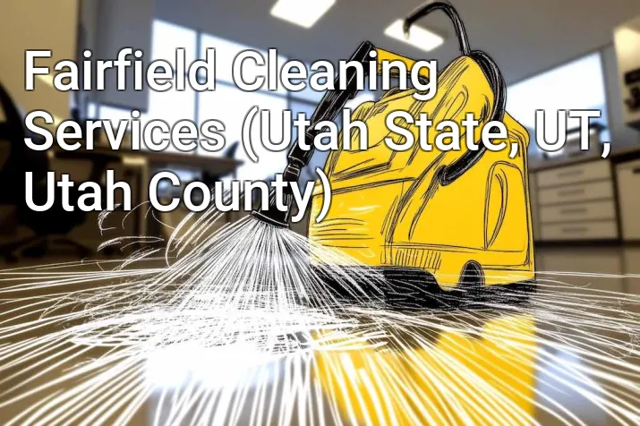 Fairfield Cleaning Services (Utah State, UT, Utah County)