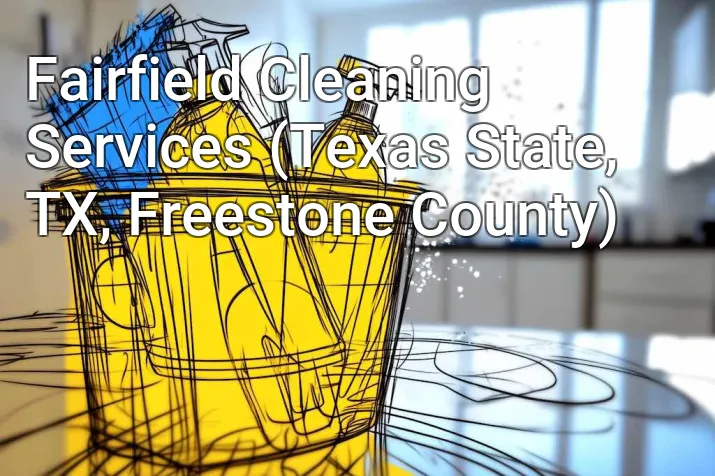 Fairfield Cleaning Services (Texas State, TX, Freestone County)