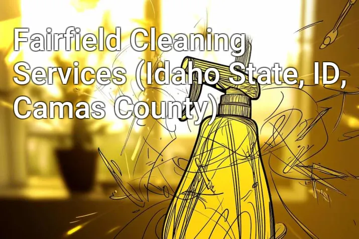 Fairfield Cleaning Services (Idaho State, ID, Camas County)