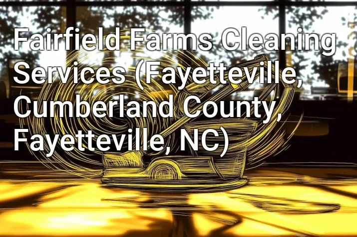 Fairfield Farms Cleaning Services (Fayetteville, Cumberland County, Fayetteville, NC)