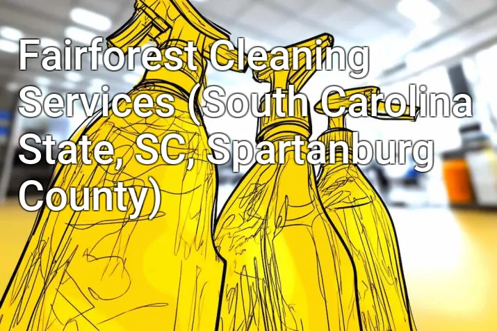 Fairforest Cleaning Services (South Carolina State, SC, Spartanburg County)
