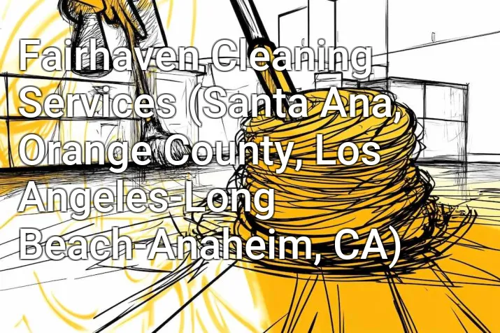 Fairhaven Cleaning Services (Santa Ana, Orange County, Los Angeles-Long Beach-Anaheim, CA)