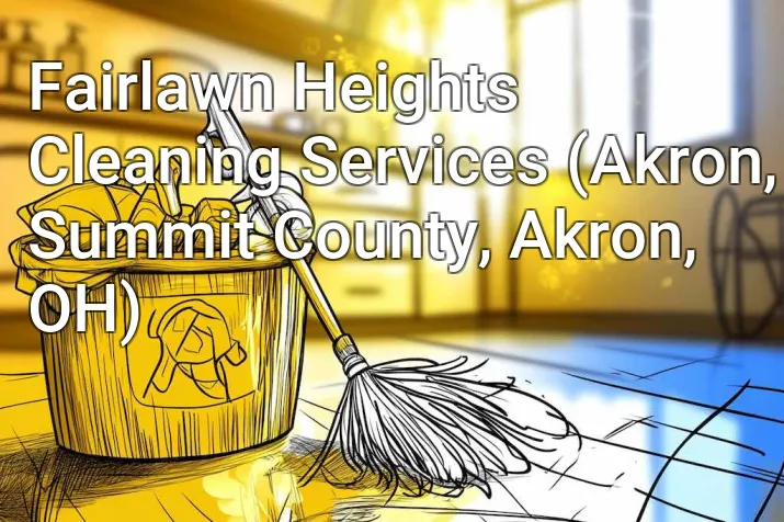 Fairlawn Heights Cleaning Services (Akron, Summit County, Akron, OH)