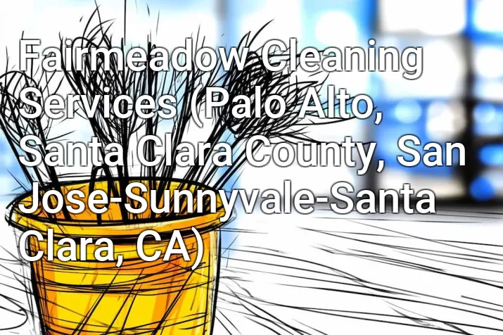 Fairmeadow Cleaning Services (Palo Alto, Santa Clara County, San Jose-Sunnyvale-Santa Clara, CA)