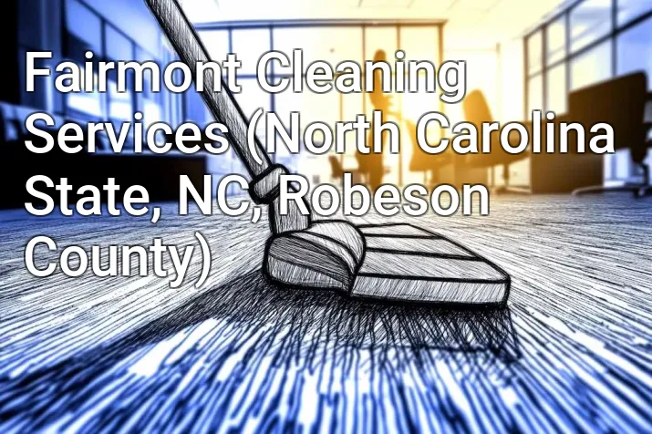Fairmont Cleaning Services (North Carolina State, NC, Robeson County)