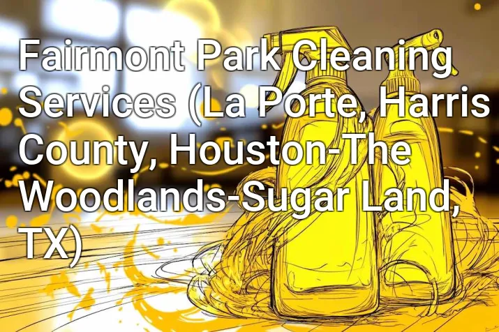 Fairmont Park Cleaning Services (La Porte, Harris County, Houston-The Woodlands-Sugar Land, TX)