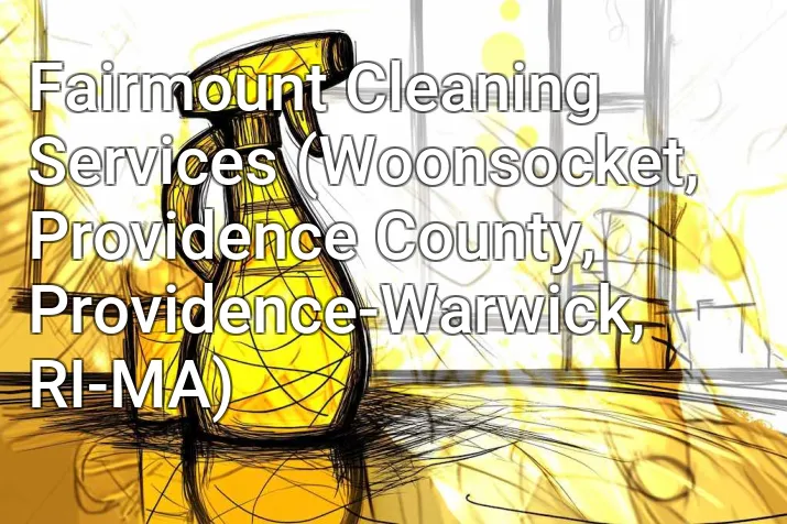 Fairmount Cleaning Services (Woonsocket, Providence County, Providence-Warwick, RI-MA)
