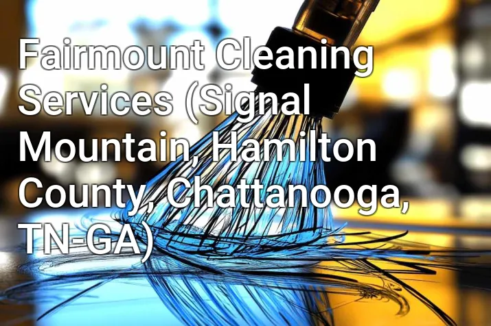 Fairmount Cleaning Services (Signal Mountain, Hamilton County, Chattanooga, TN-GA)