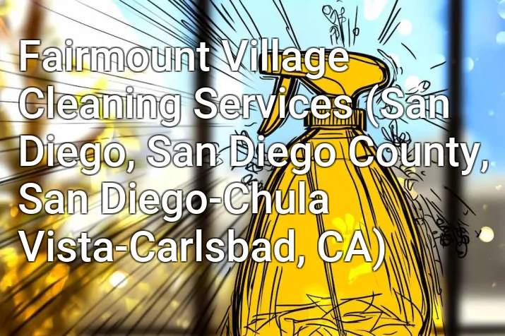 Fairmount Village Cleaning Services (San Diego, San Diego County, San Diego-Chula Vista-Carlsbad, CA)
