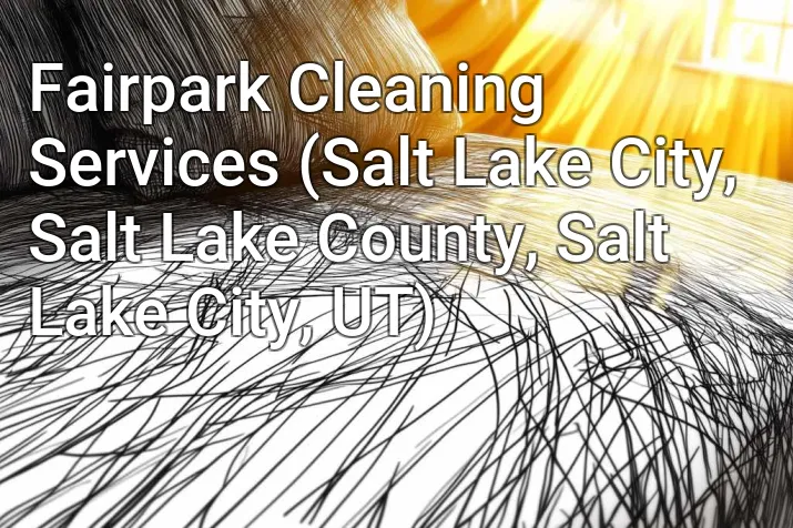 Fairpark Cleaning Services (Salt Lake City, Salt Lake County, Salt Lake City, UT)