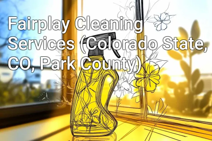 Fairplay Cleaning Services (Colorado State, CO, Park County)