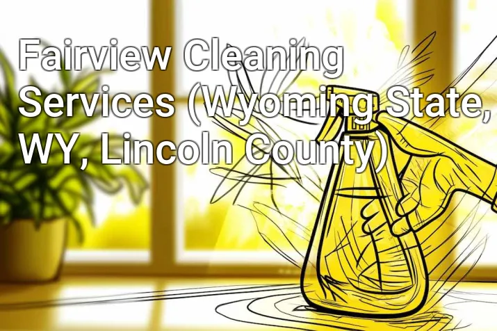 Fairview Cleaning Services (Wyoming State, WY, Lincoln County)