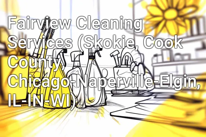 Fairview Cleaning Services (Skokie, Cook County, Chicago-Naperville-Elgin, IL-IN-WI)