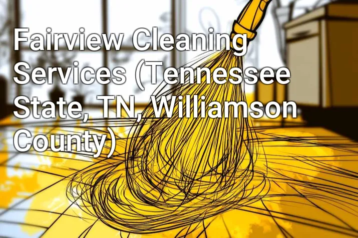 Fairview Cleaning Services (Tennessee State, TN, Williamson County)