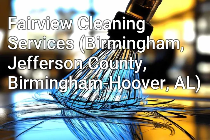 Fairview Cleaning Services (Birmingham, Jefferson County, Birmingham-Hoover, AL)
