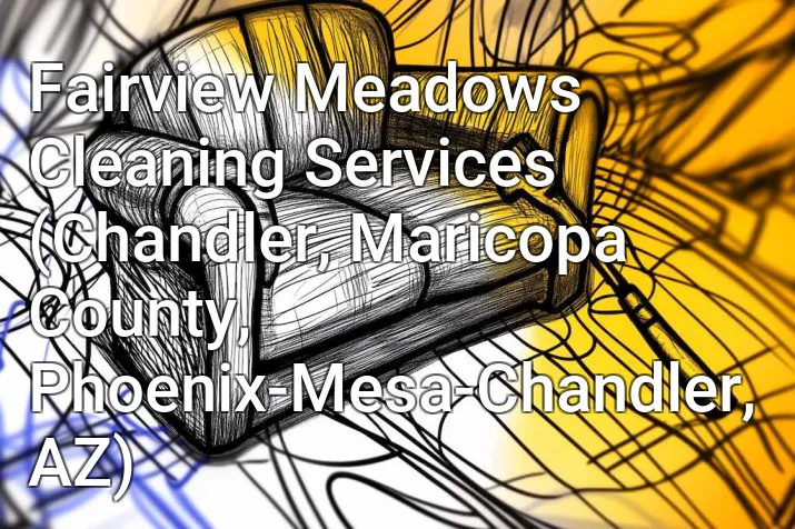Fairview Meadows Cleaning Services (Chandler, Maricopa County, Phoenix-Mesa-Chandler, AZ)