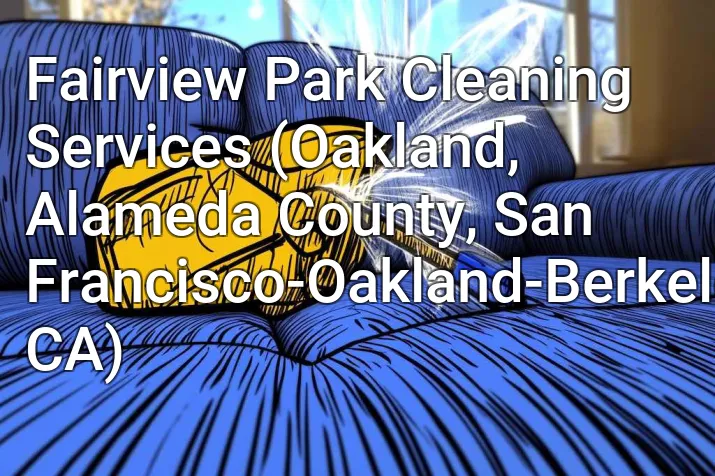 Fairview Park Cleaning Services (Oakland, Alameda County, San Francisco-Oakland-Berkeley, CA)