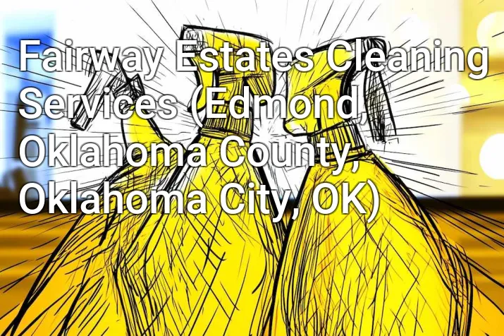 Fairway Estates Cleaning Services (Edmond, Oklahoma County, Oklahoma City, OK)