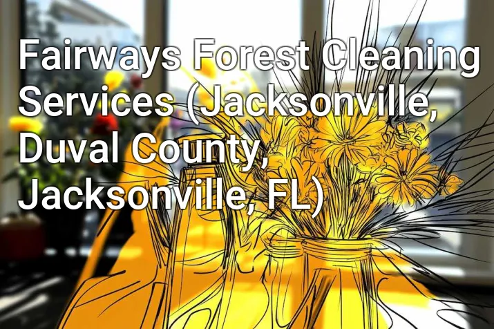 Fairways Forest Cleaning Services (Jacksonville, Duval County, Jacksonville, FL)