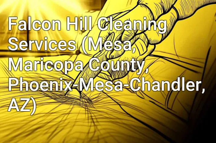 Falcon Hill Cleaning Services (Mesa, Maricopa County, Phoenix-Mesa-Chandler, AZ)