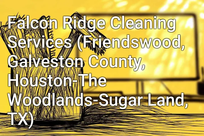 Falcon Ridge Cleaning Services (Friendswood, Galveston County, Houston-The Woodlands-Sugar Land, TX)