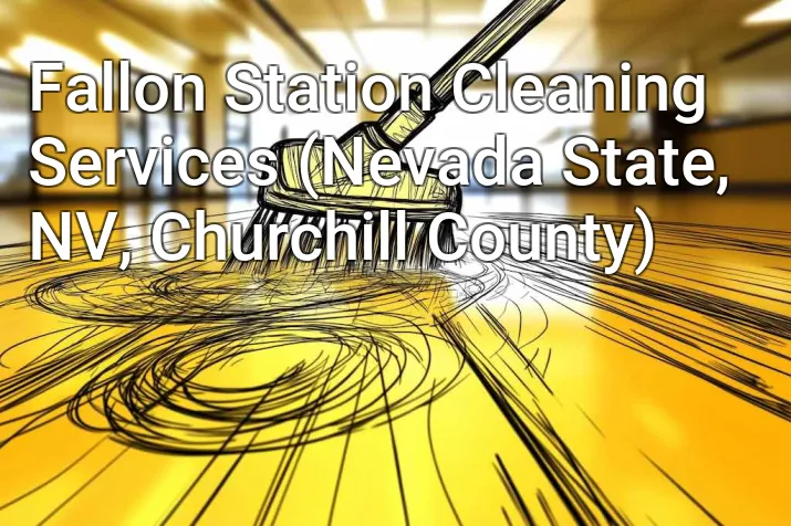 Fallon Station Cleaning Services (Nevada State, NV, Churchill County)