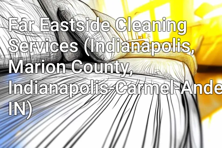 Far Eastside Cleaning Services (Indianapolis, Marion County, Indianapolis-Carmel-Anderson, IN)