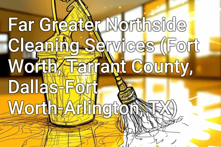 Far Greater Northside Cleaning Services (Fort Worth, Tarrant County, Dallas-Fort Worth-Arlington, TX)